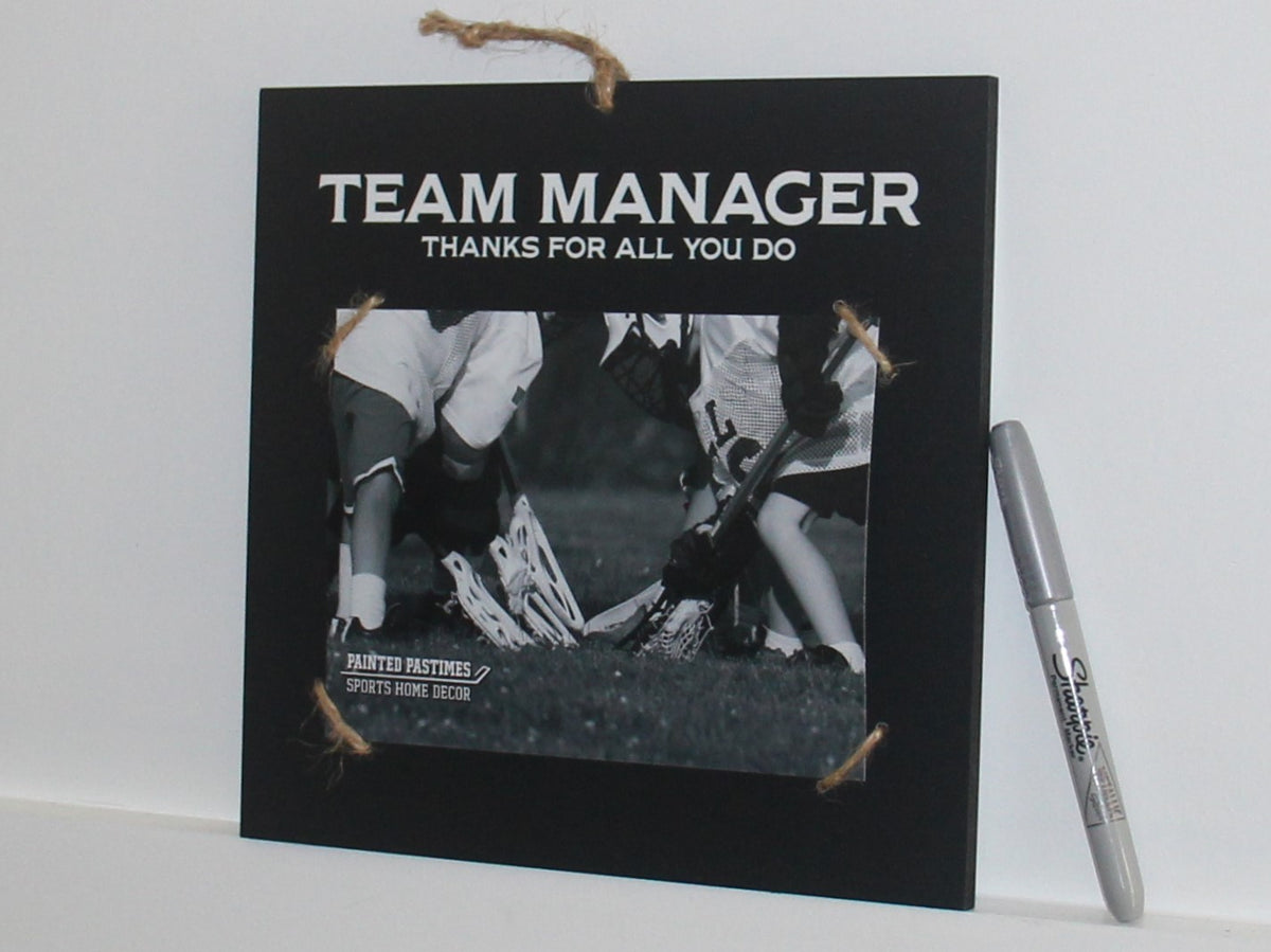Team Manager Photo Frame: Team Signing Gift