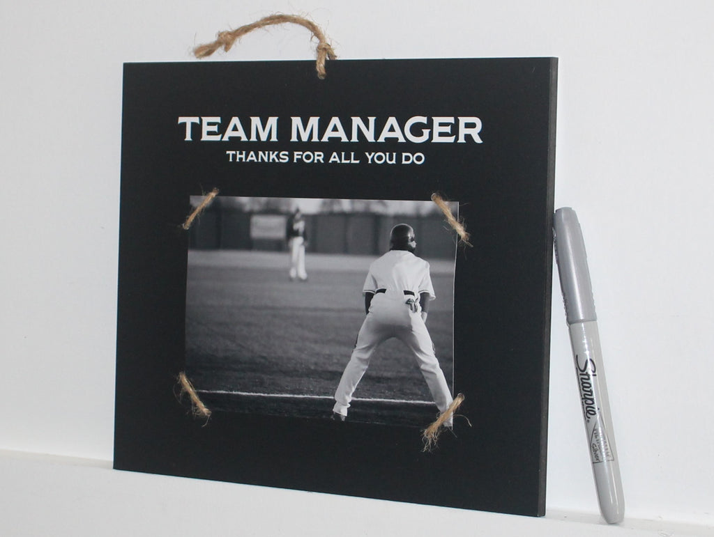 Personalized Team Mom Photo Display: Sports Gift