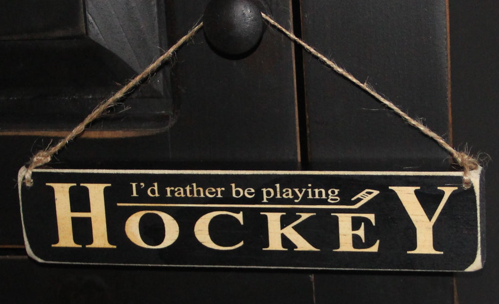 Hockey Photo Frame: Hockey Player Gift