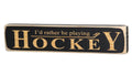 Hockey Photo Frame: Hockey Player Gift