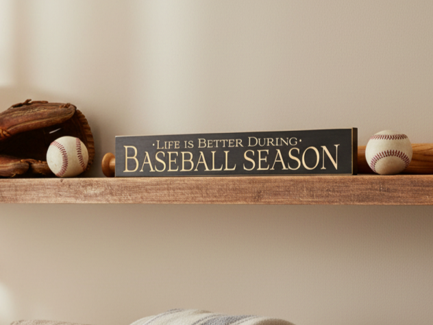 Baseball Photo Display: Man Cave Decor, Baseball Player or Coach Gift