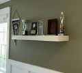 Hockey Puck Display Trophy Shelf: 8" Wide Floating Shelf, Memorabilia, Hockey Player Room Decor (Copy) (Copy) (Copy)