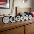 Personalized Hockey Name Puck Decor: Hockey Player Gift