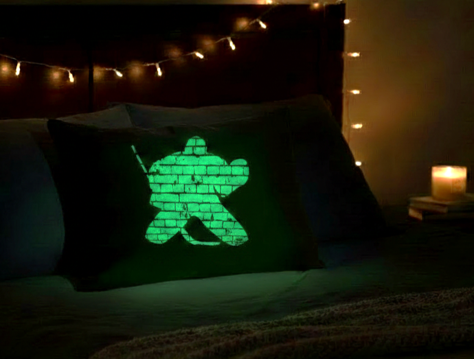 Hockey Pillowcase: Player, Goalie Gift, Room Decor