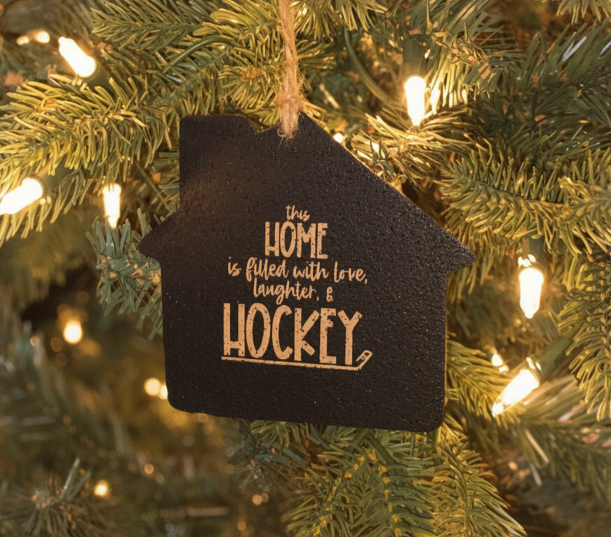 Hockey Home Sign, Gift for Mom or Dad, Coach, Team Mom