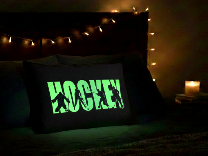 Hockey Pillowcase: Player, Goalie Gift, Room Decor