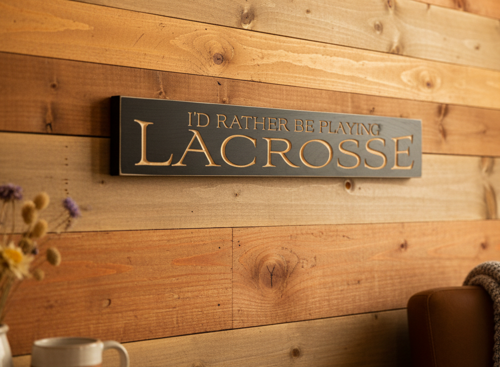 Lacrosse Photo Display: Lacrosse Player Room Decor