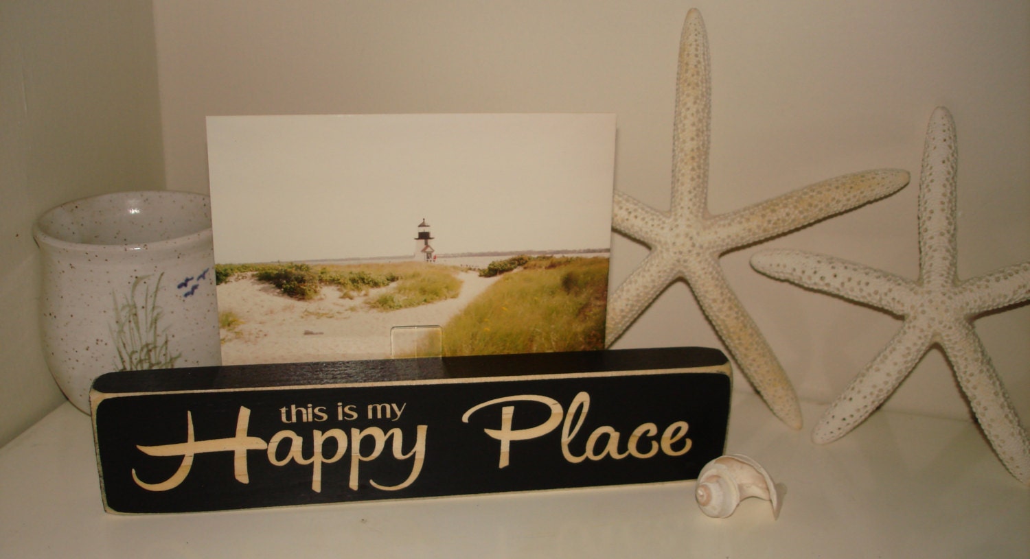 Football Photo Frame - Football Player Gift - "This is my HAPPY PLACE"
