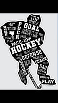 Hockey Goalie Car Decal: Bumper Sticker for Hockey Mom/Dad