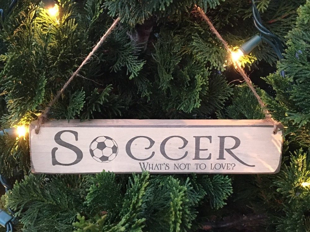 Soccer Photo Display: Soccer Player Gift, Room Decor, Laser Cut Wood