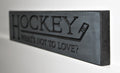 Hockey Sign: Hockey Player Gift, Room Devore