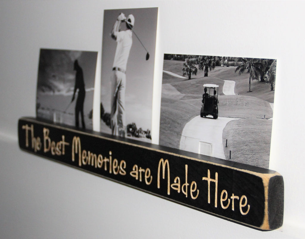 Golf Photo Display, Golfer Gift, Golfing Room Decor