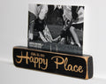 Lacrosse Photo Display Sign: Distressed Wood Frame, Lacrosse Gift