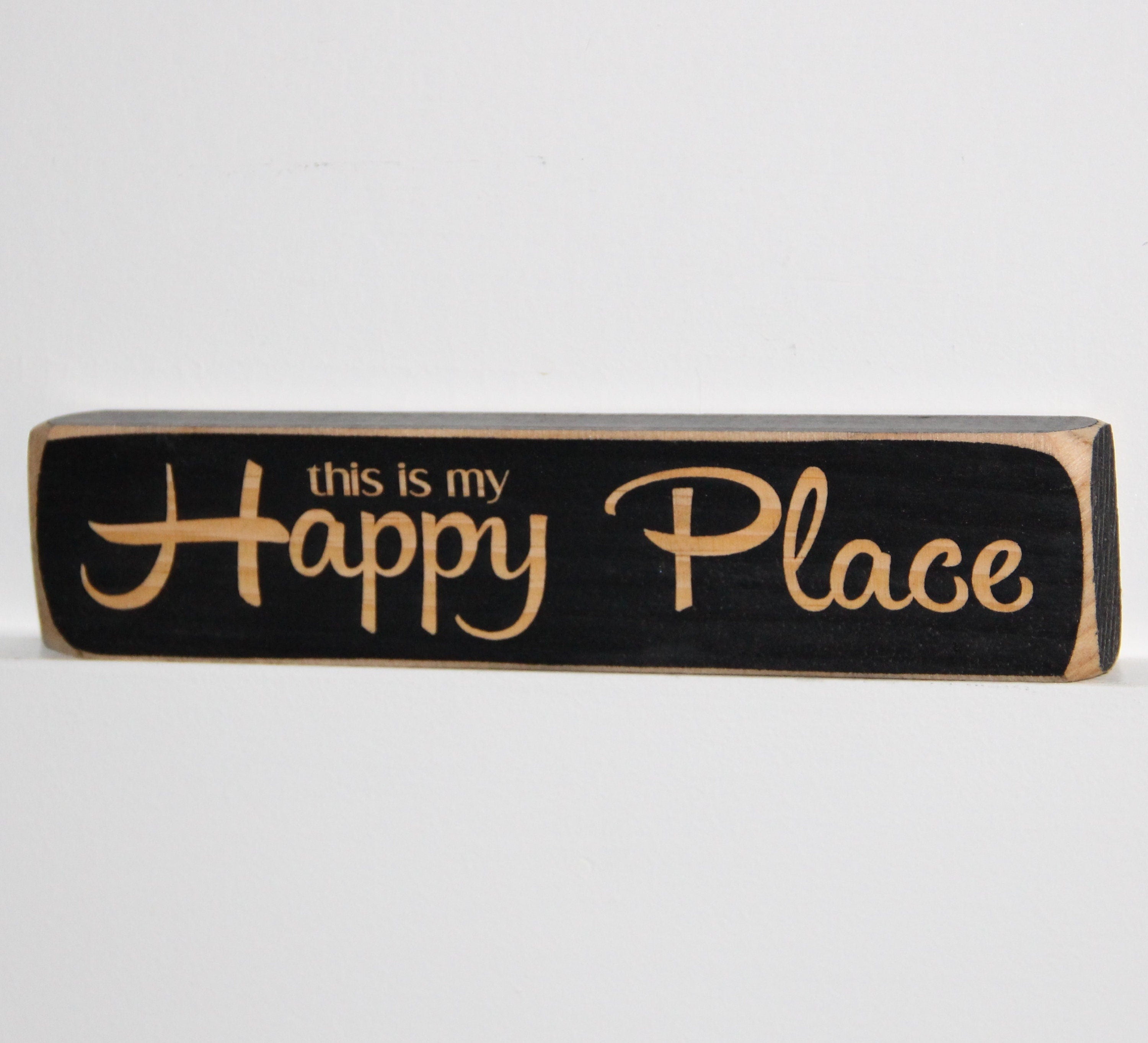Football Photo Frame - Football Player Gift - "This is my HAPPY PLACE"