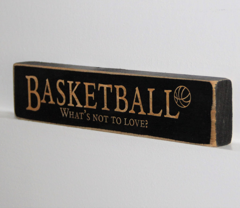 Basketball Ornament, Laser Cut Wood Sign, Coach Gift
