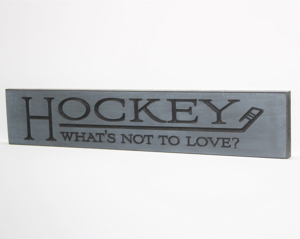 Hockey Sign: Hockey Player Gift, Room Devore