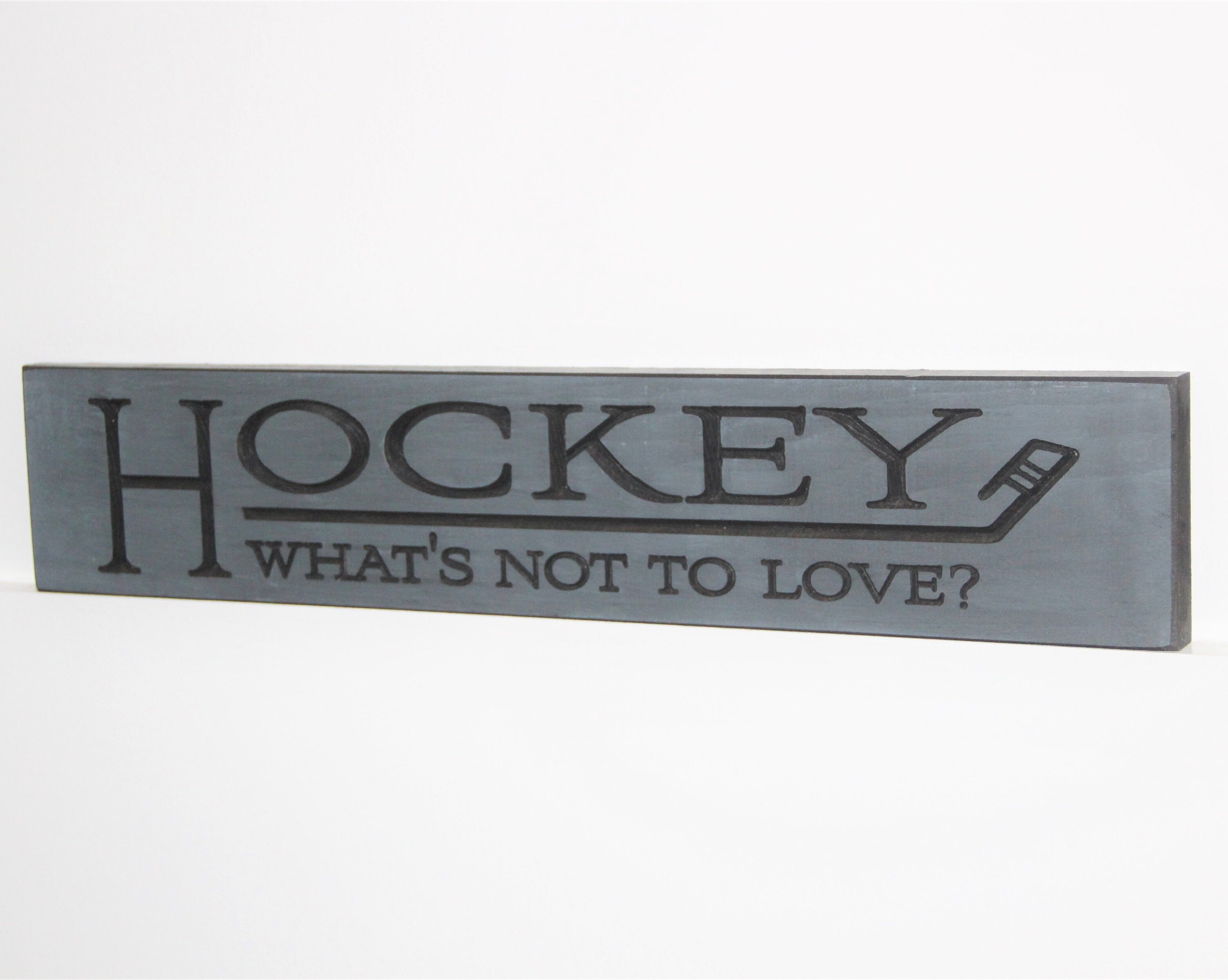 Hockey Sign: Hockey Player Gift, Room Devore