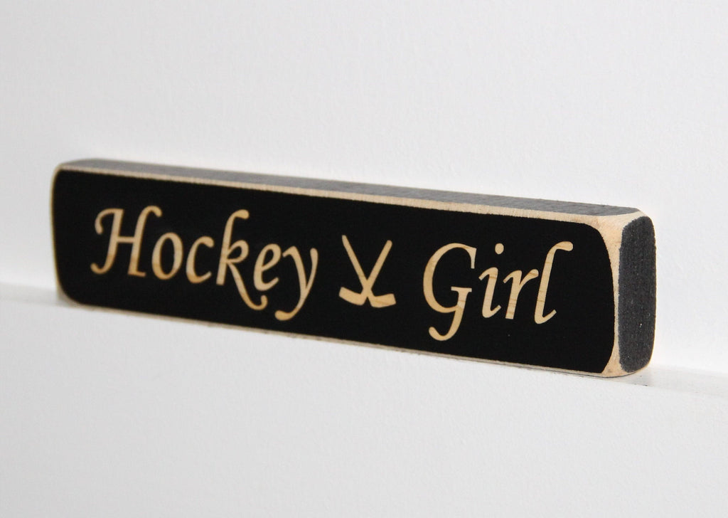 Hockey Girl Ornament, Christmas Tree Ornament