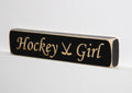 Hockey Girl Ornament, Christmas Tree Ornament
