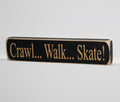 Skate Crawl Walk Ornament: Hockey, Figure Skating Nursery Decor