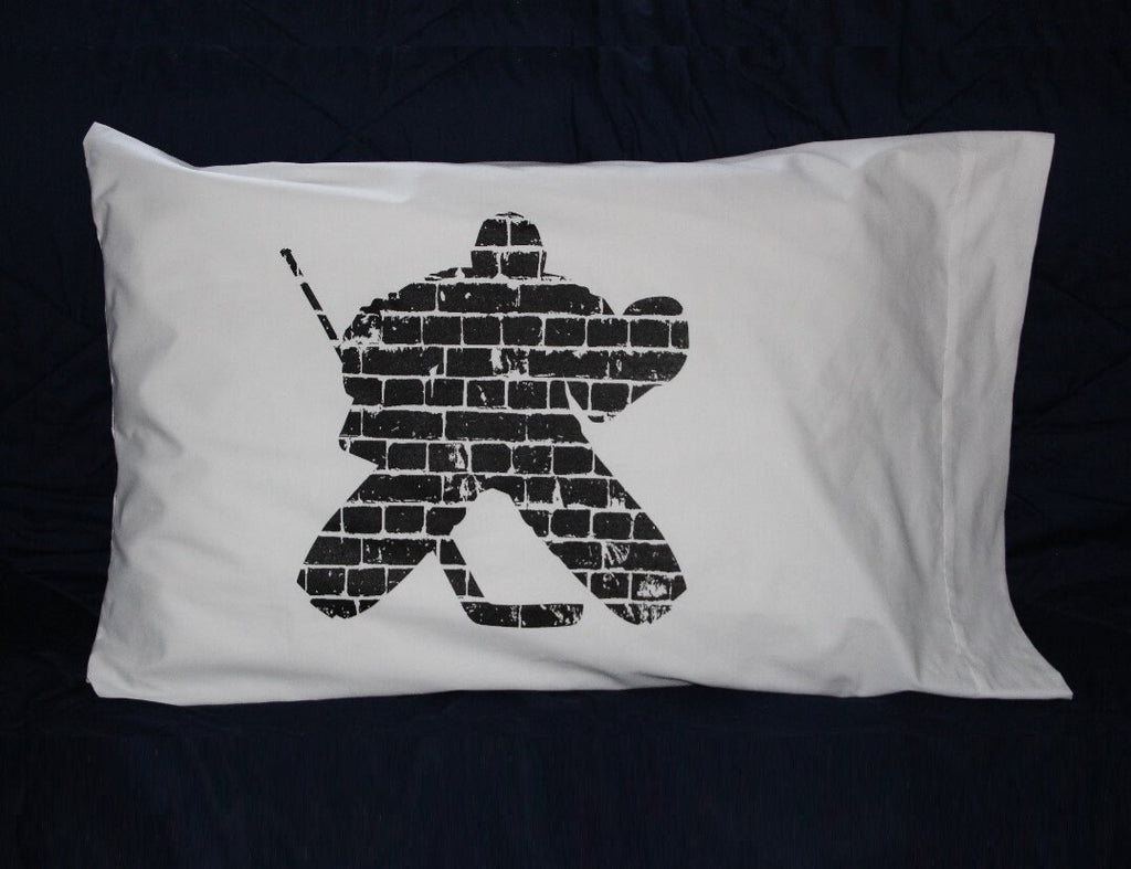 Glow in the Dark Hockey Pillowcase: Hockey Player Gift