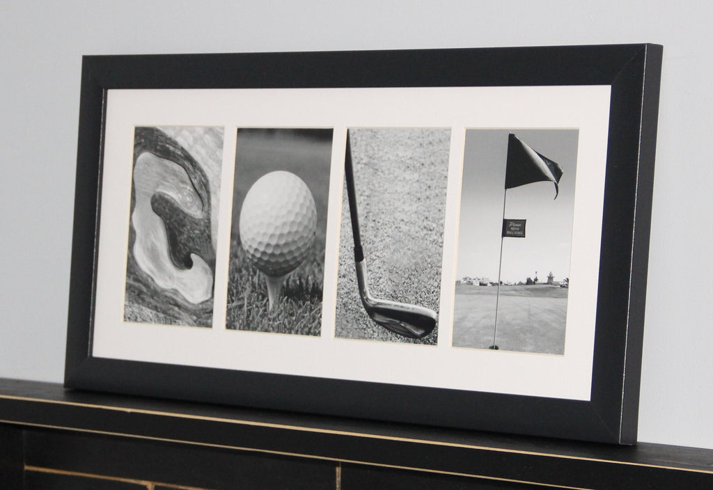 Hockey LOVE Photo Montage Frame: Hockey Mom/Girl Gift, Room Decor (9.5" x 20")