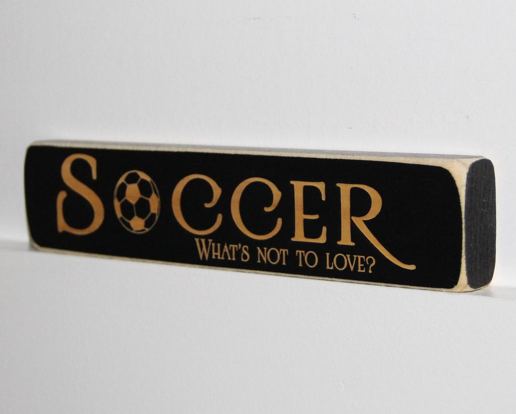 Soccer Ornament: Laser Cut Wood Sign, Christmas Gift for Soccer Player, Coach, Fan, Mom or Dad