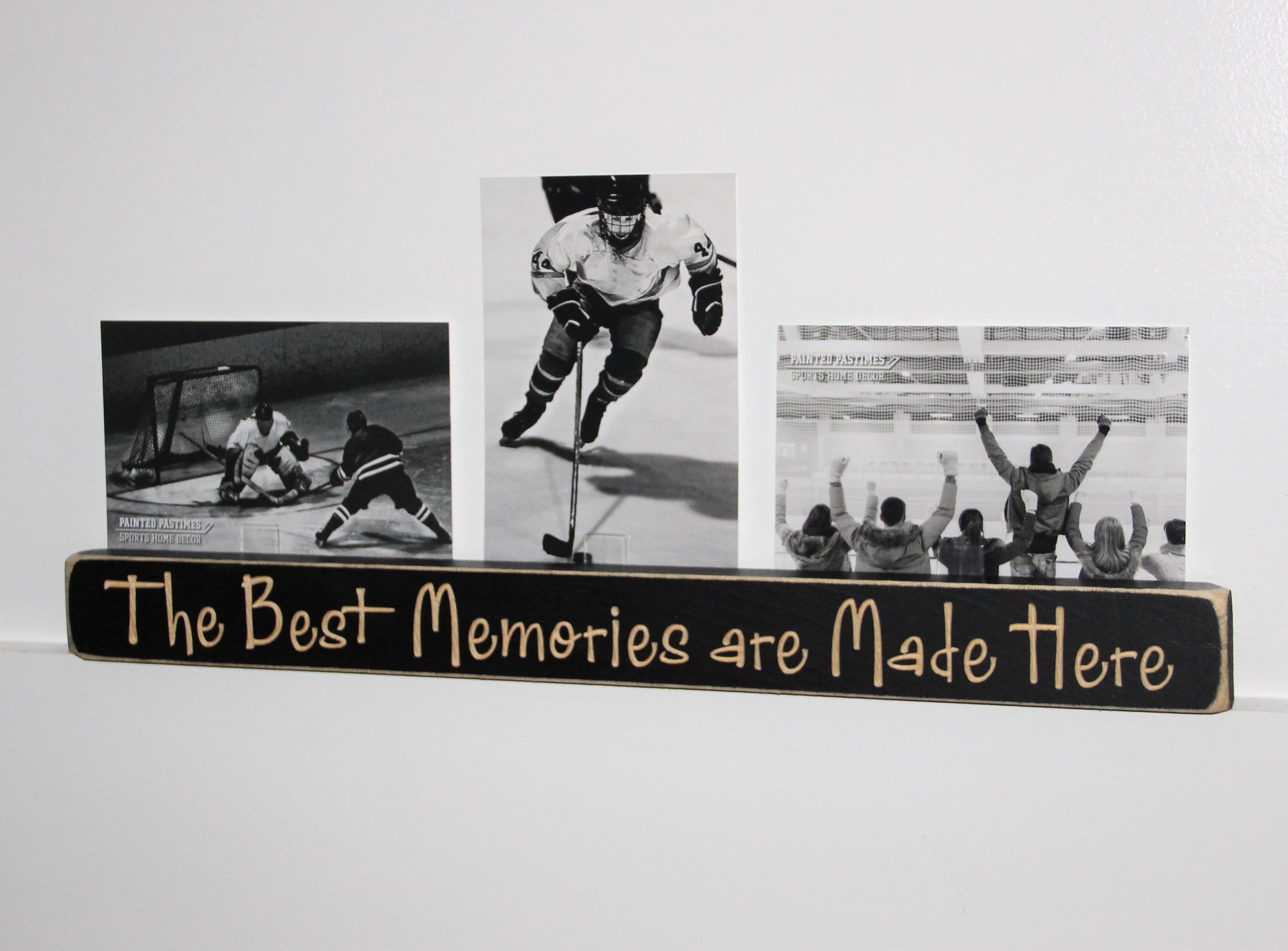 Soccer Photo Display, Wood Picture Frame, Sports Decor