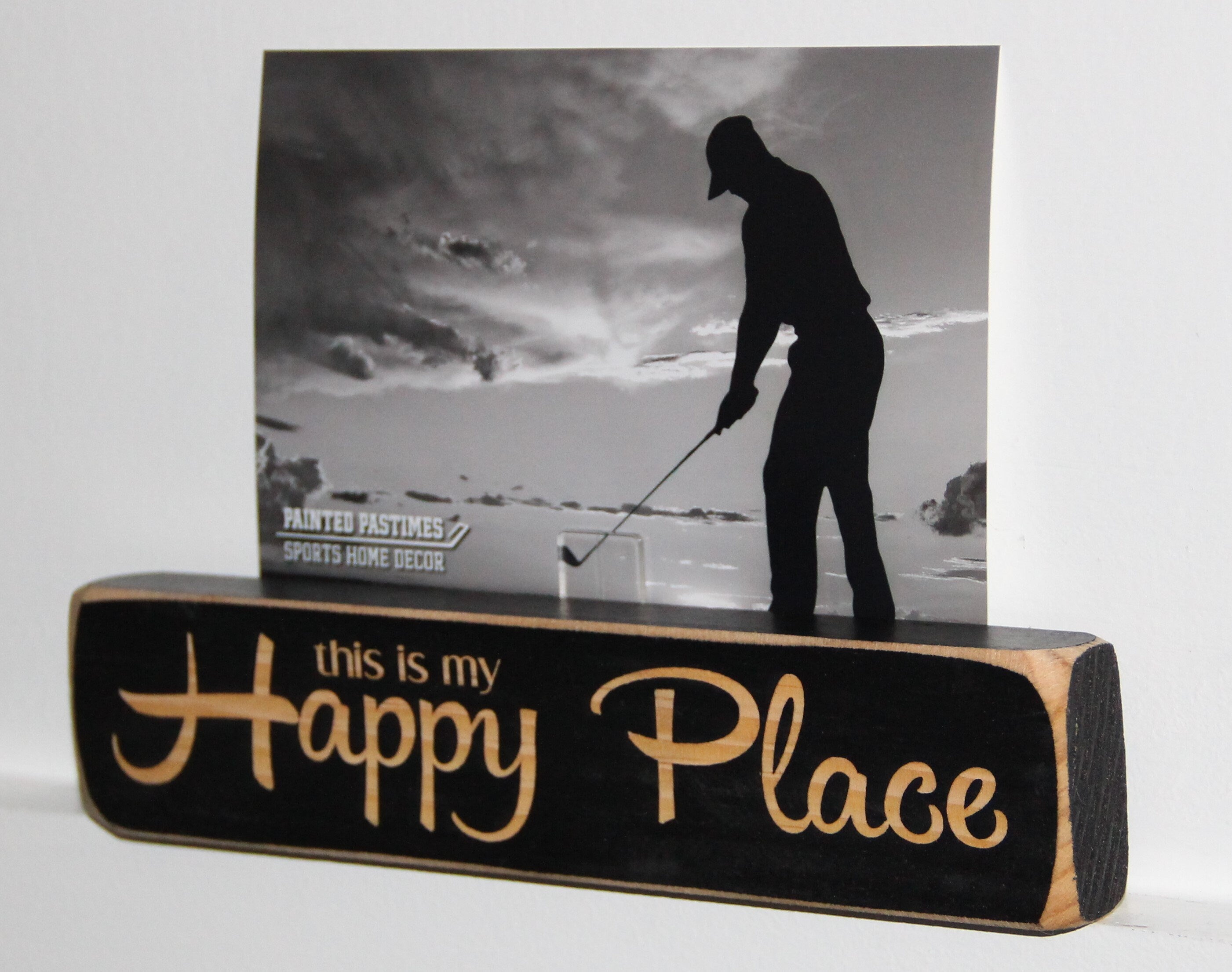 Basketball Photo Display - "Happy Place" Frame