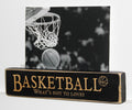 Basketball Photo Display: Laser Cut Wood Sign, Coach Gift