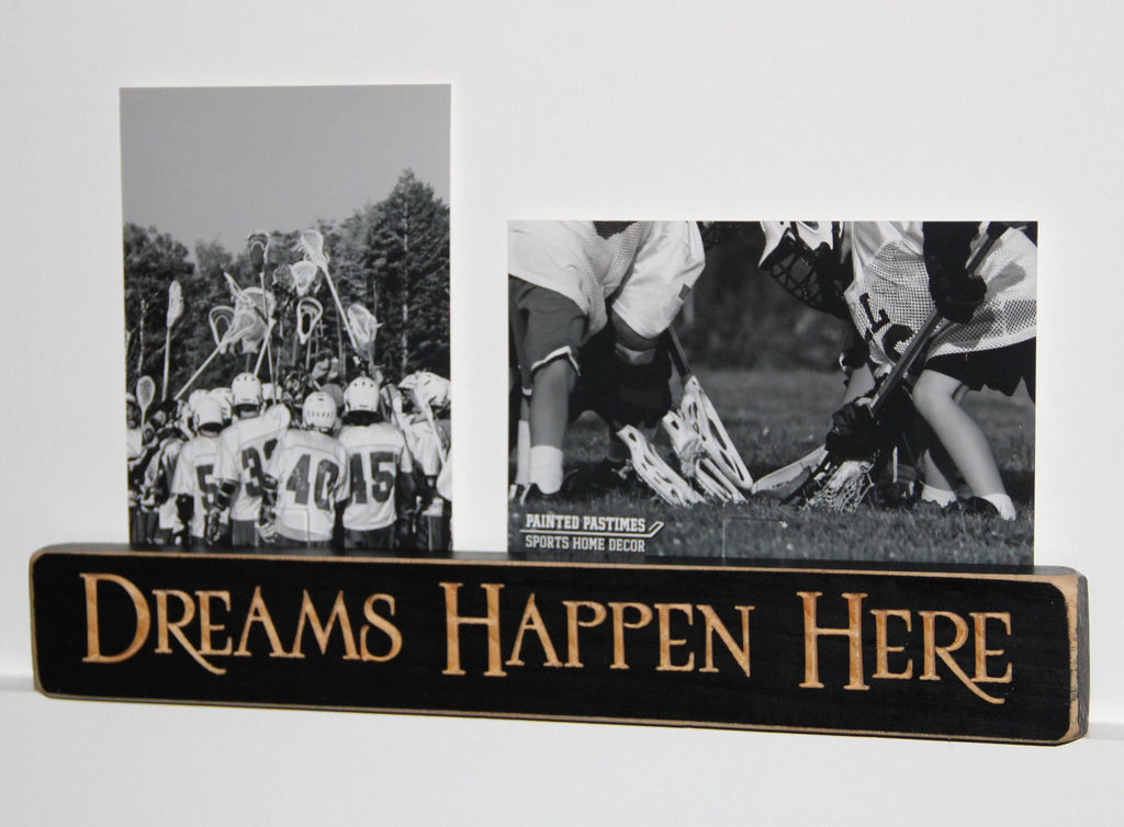 Golf Photo Frame - Golfer Gift - "Dreams Happen Here" Photo Sign