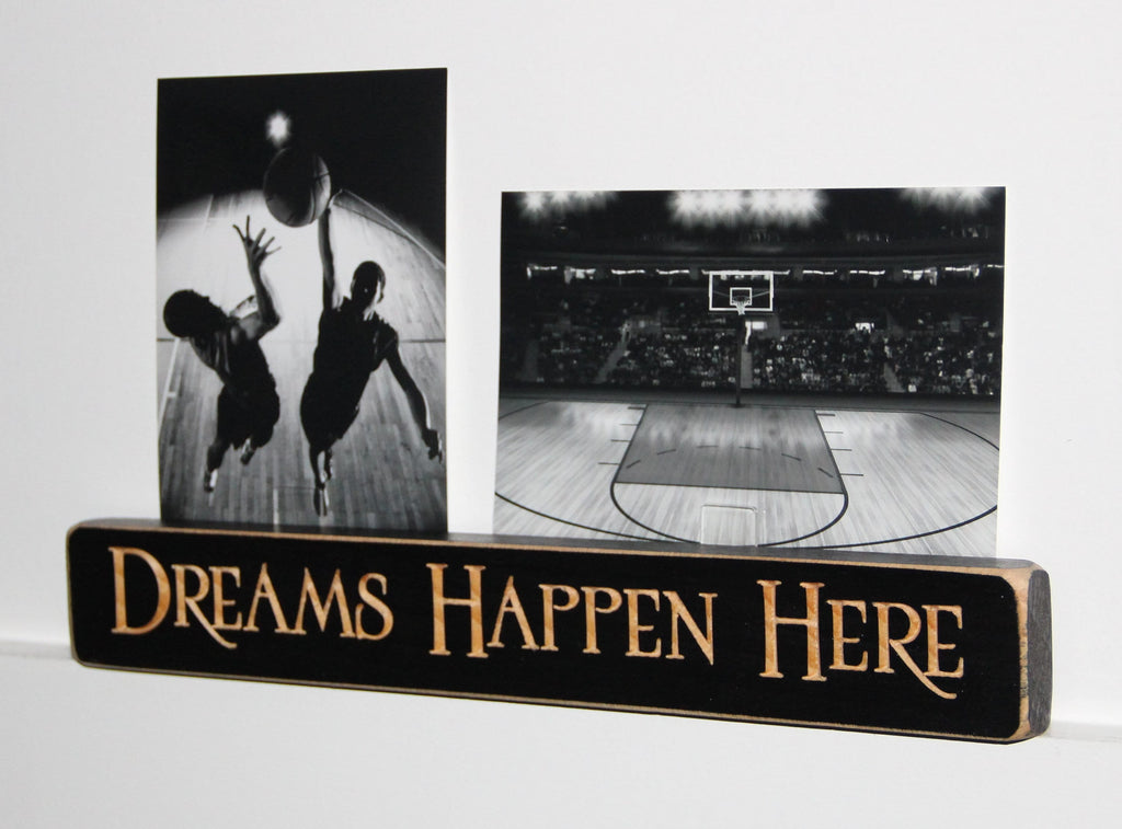 Baseball Photo Display: Wood Sign, Sports Room Decor, Player Gift