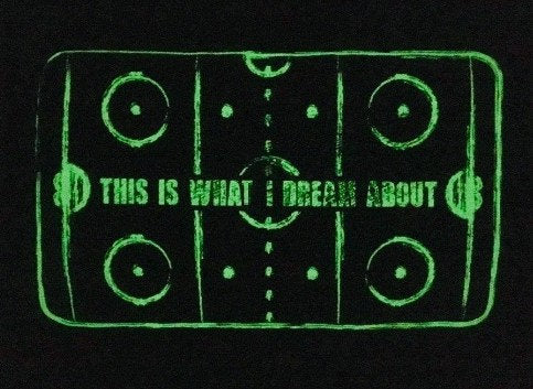 Hockey Goalie Pillowcase: Brick Wall Design, Glow in the Dark Option