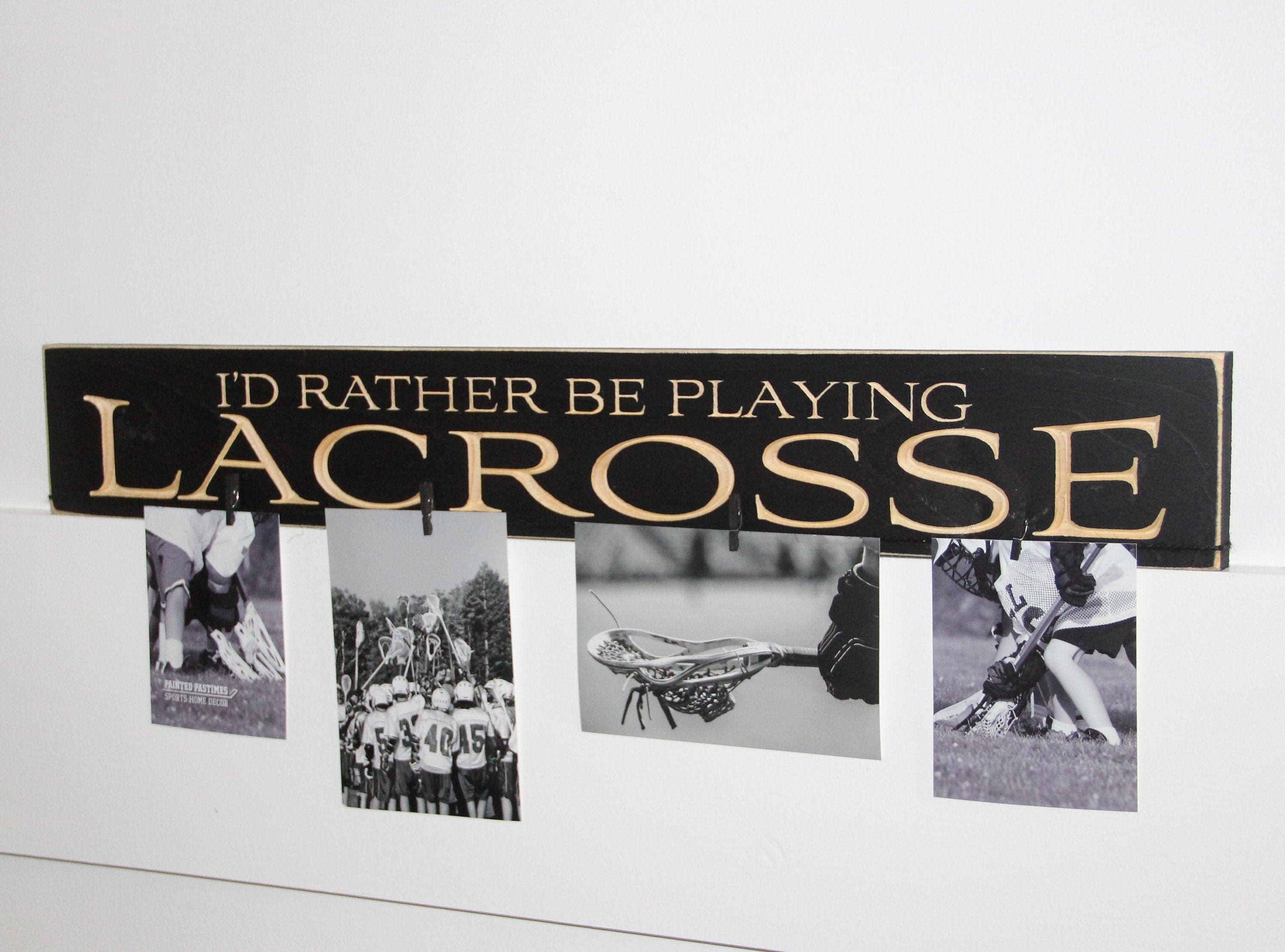 Lacrosse Photo Display: Lacrosse Player Room Decor