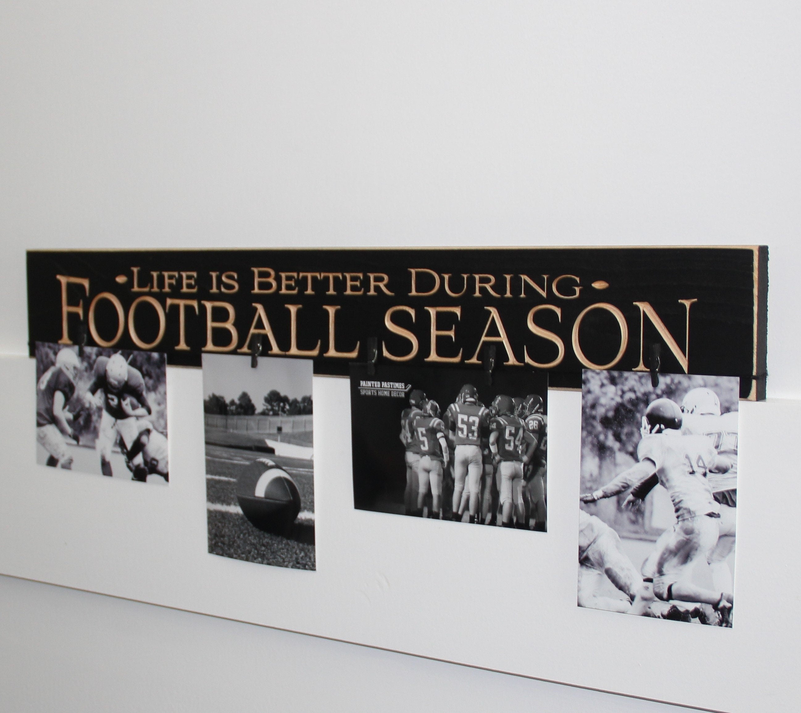 Football Photo Display - Sports Decor, Player Gift