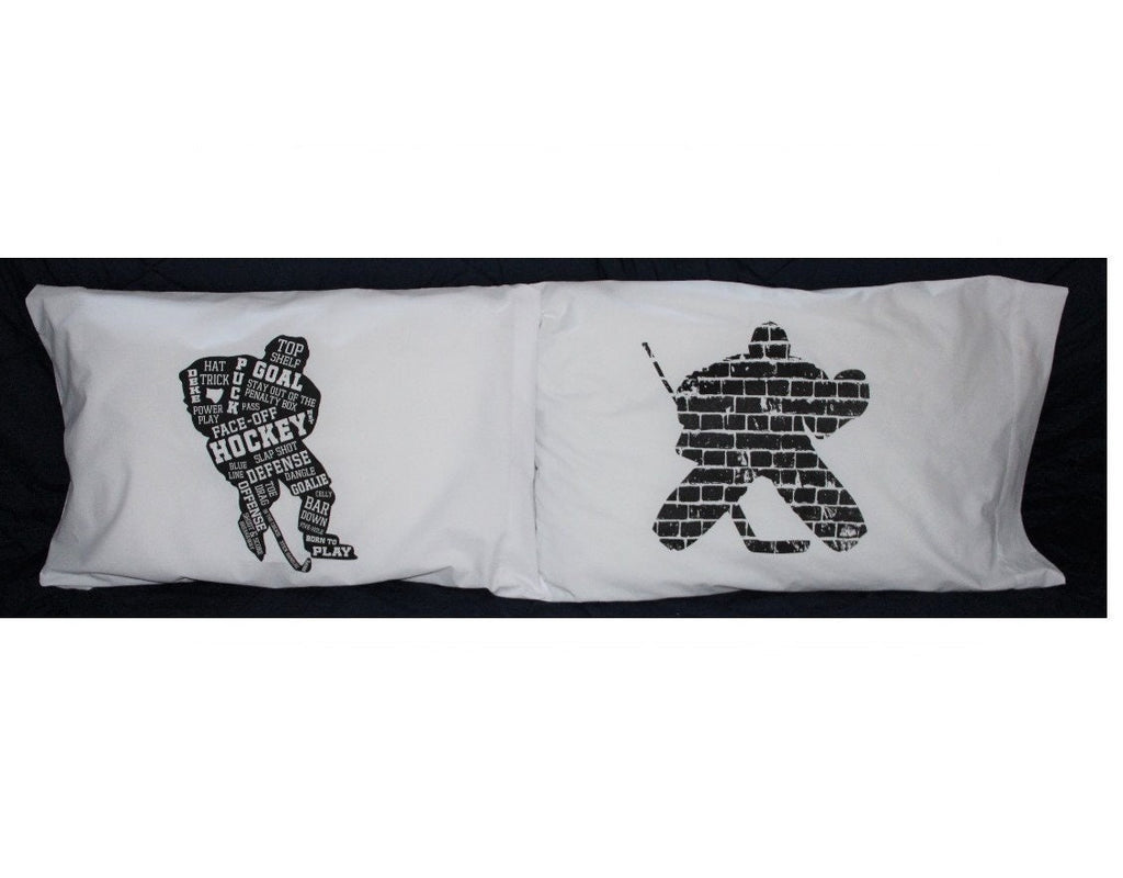 Hockey Pillowcase: Player, Goalie Gift, Room Decor
