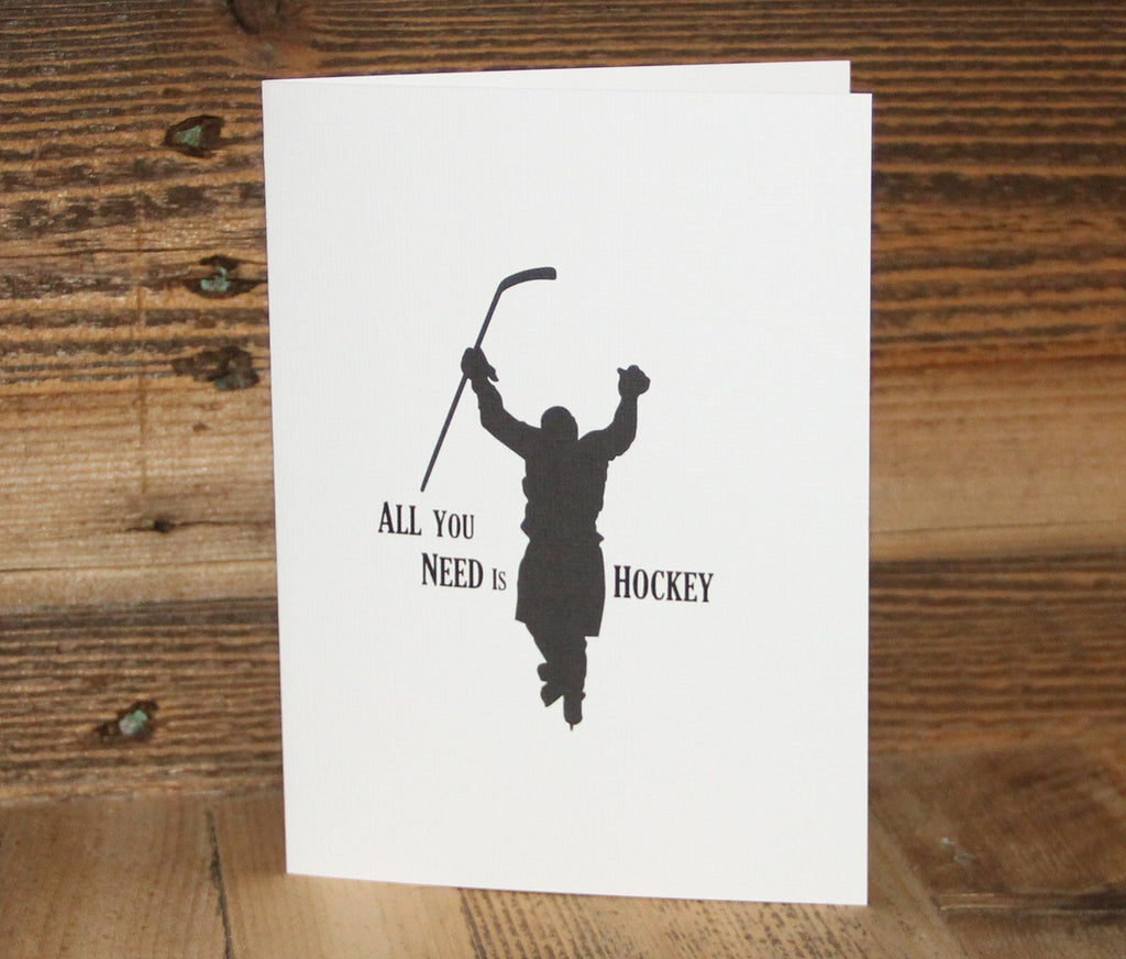 Hockey Greeting Card: Unique Designs for Hockey Lovers