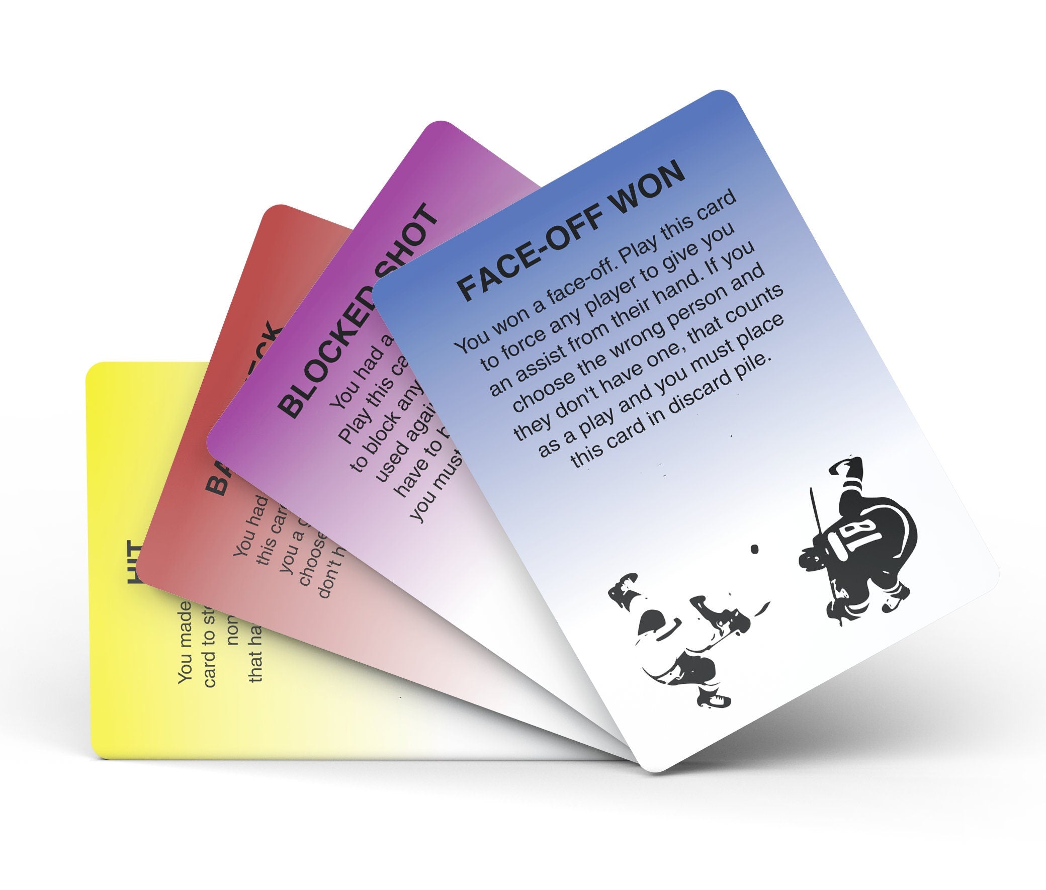 Hockey Card Game: Family Game Night Fun