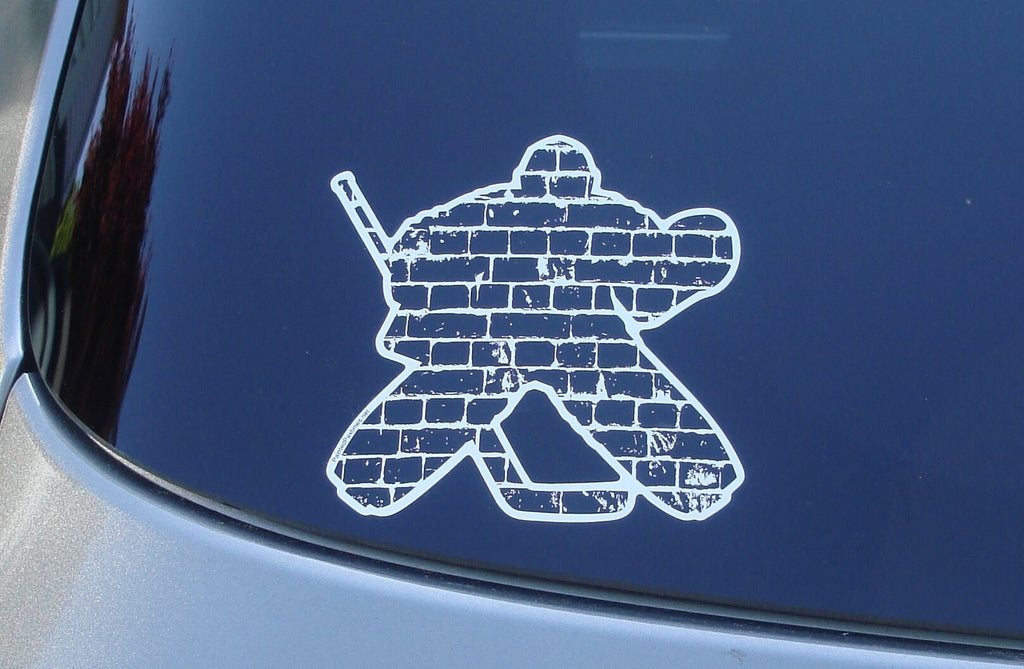 Hockey Car Decal: Player, Goalie, Rink, or "Hockey"