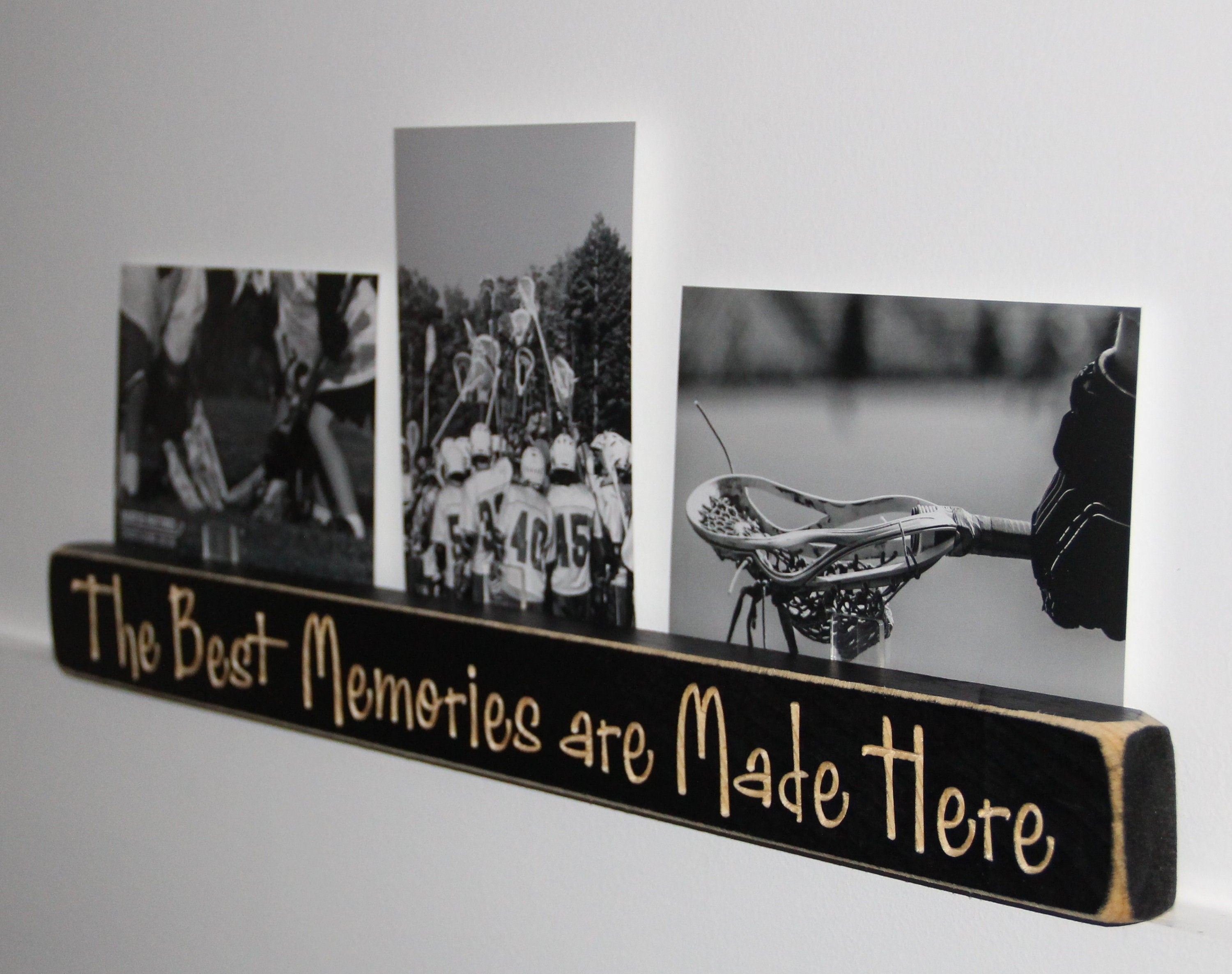 Soccer Photo Display, Wood Picture Frame, Sports Decor
