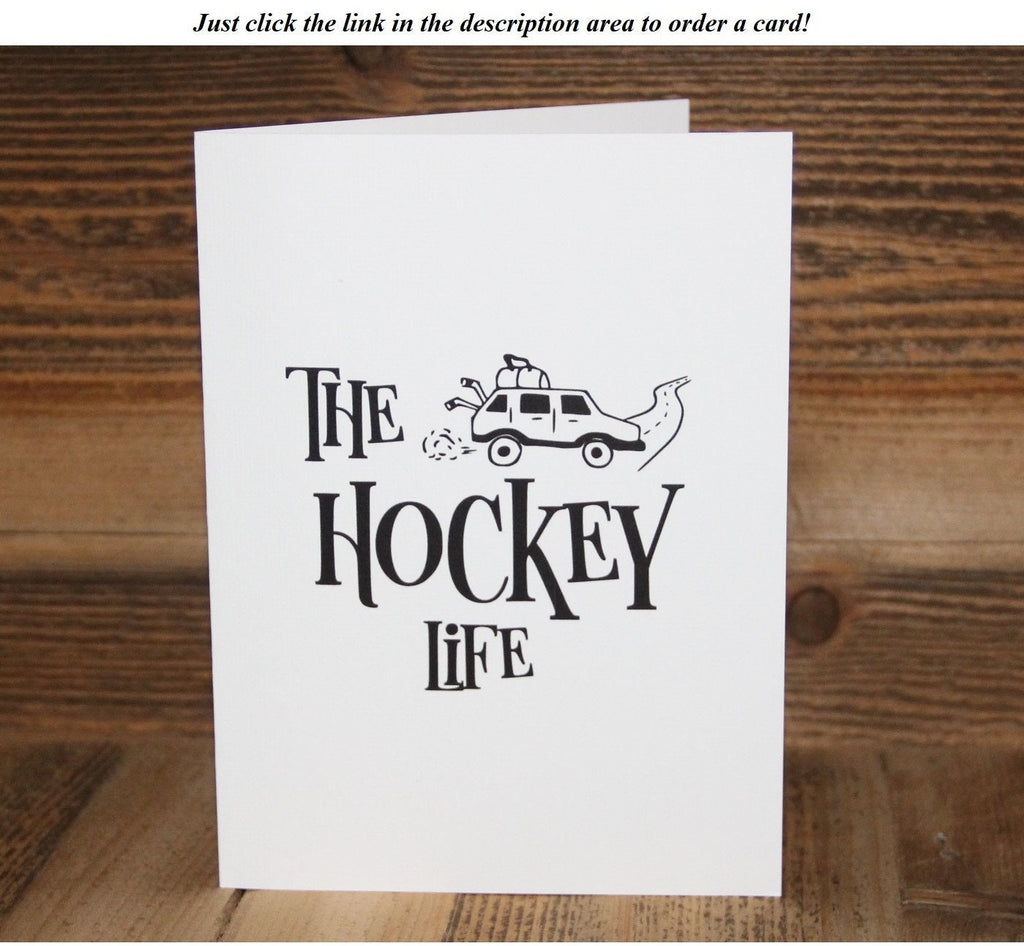 Funny Hockey Mom Wood Ornament, Christmas Gift for Hockey Parents