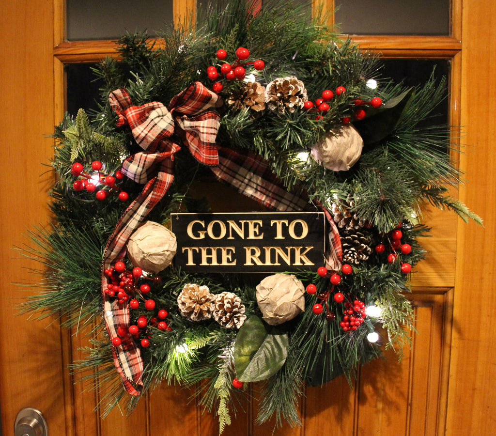Gone to the Field Sign Lacrosse, Soccer, Baseball, Softball Gift