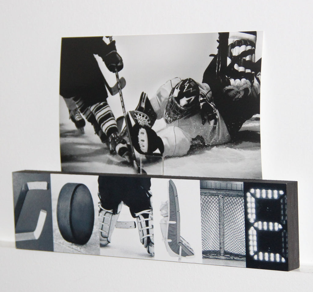 Hockey GOALIE Ornament, Hockey Home Decor