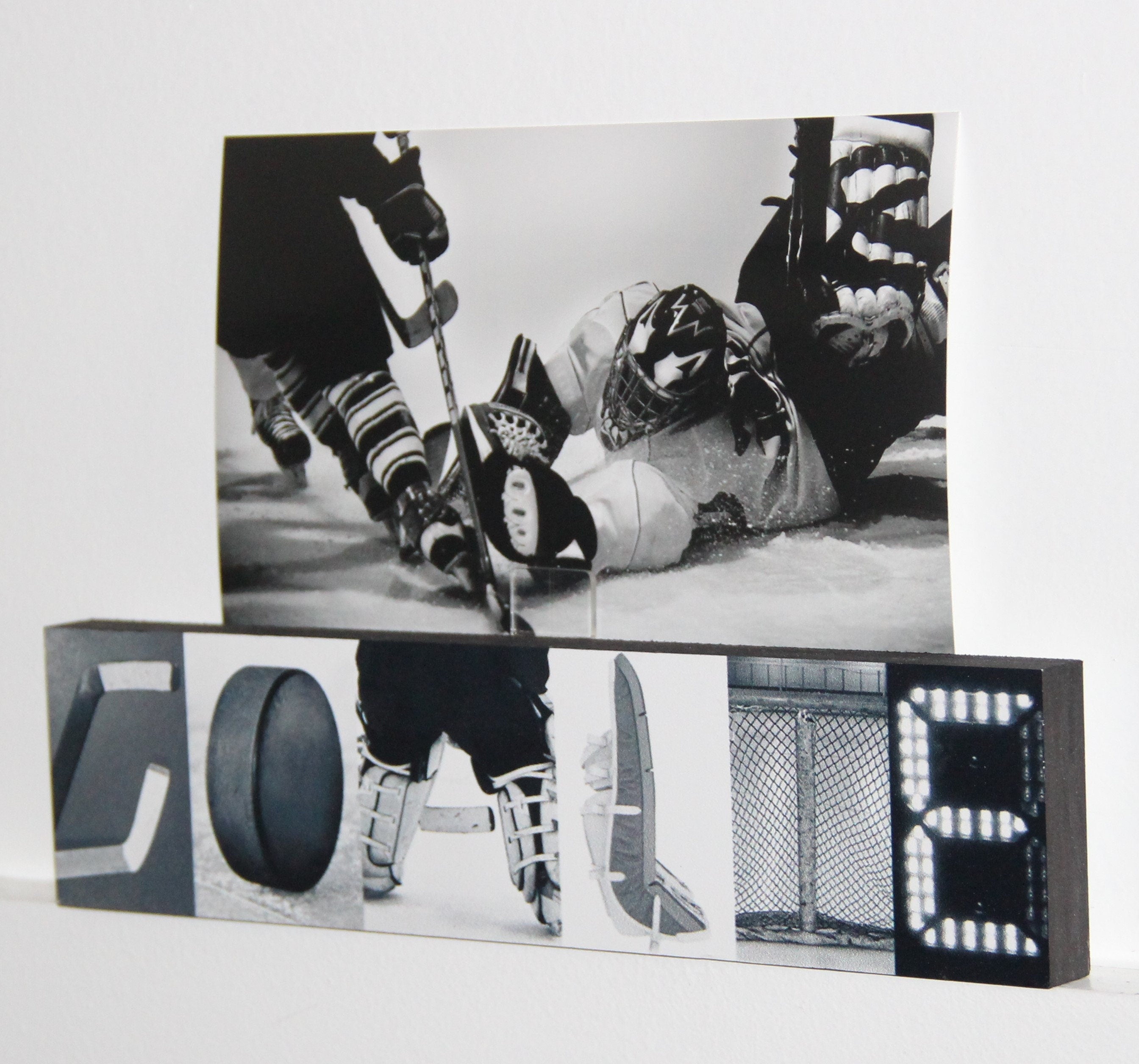 Hockey GOALIE Ornament, Hockey Home Decor