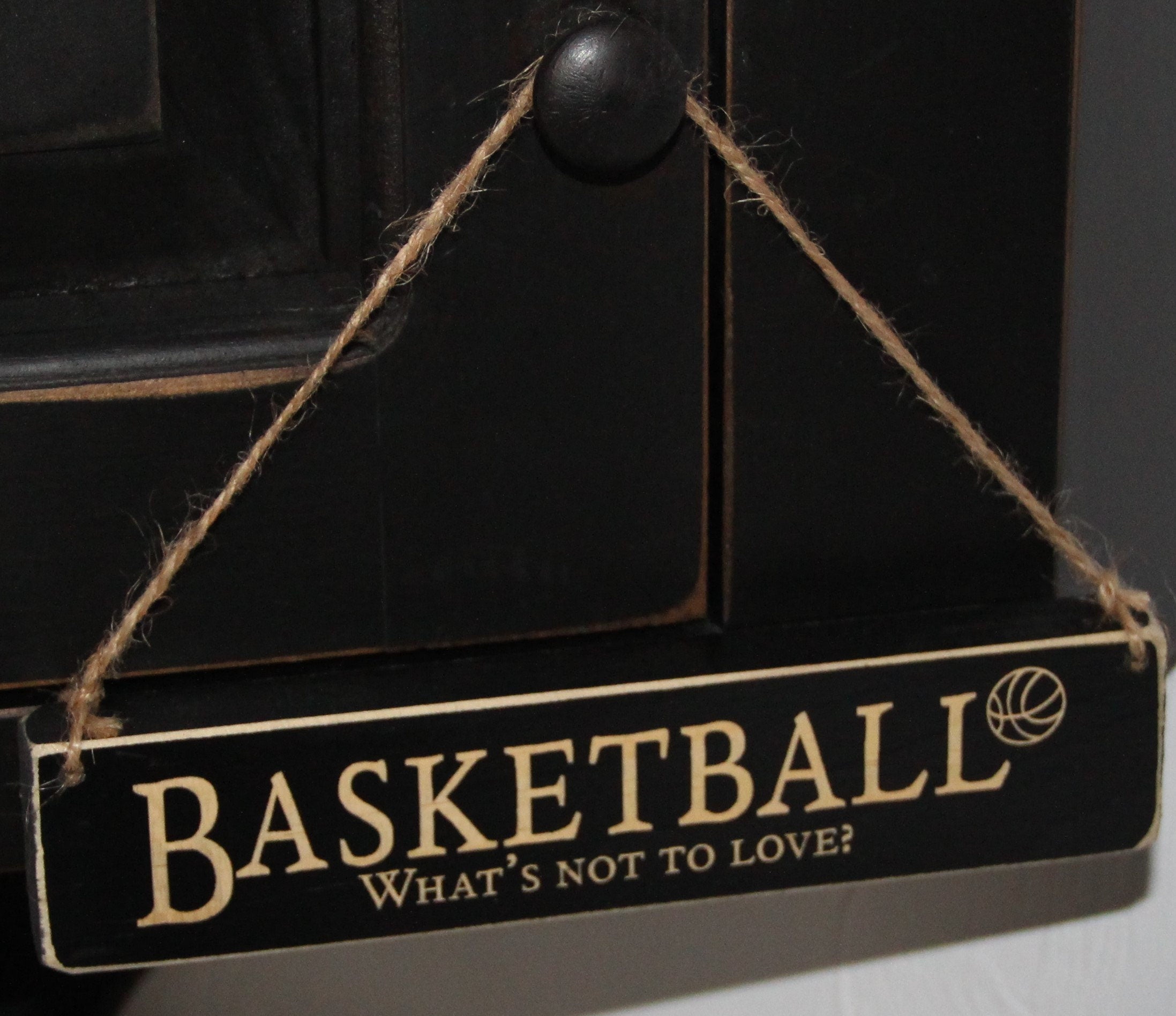 Basketball Ornament, Laser Cut Wood Sign, Coach Gift