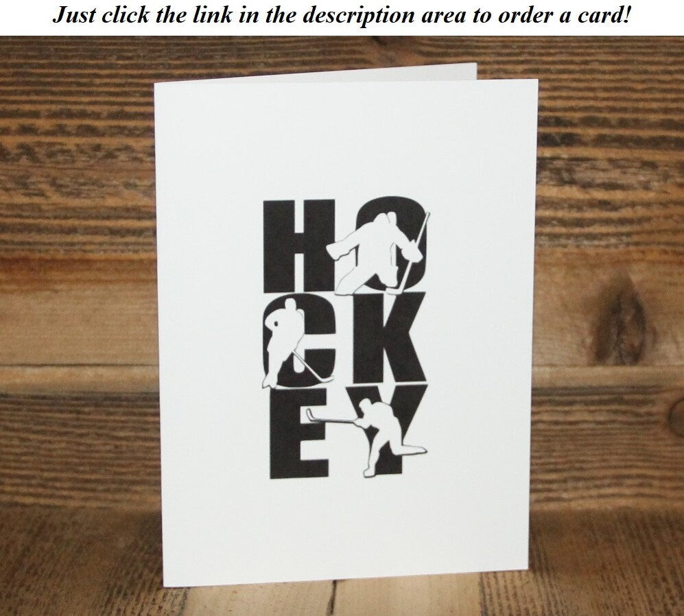 Hockey Christmas Ornament, Wood Sign for Coach, Team Mom