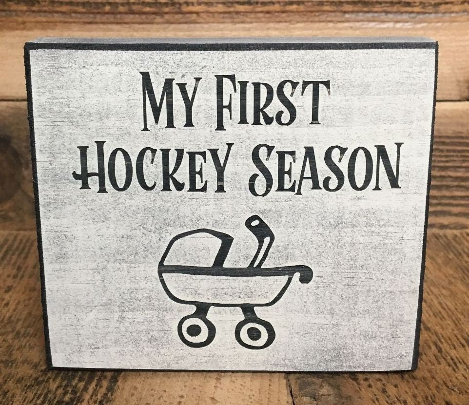 Hockey Baby Ornament: Hockey Mom Christmas Gift