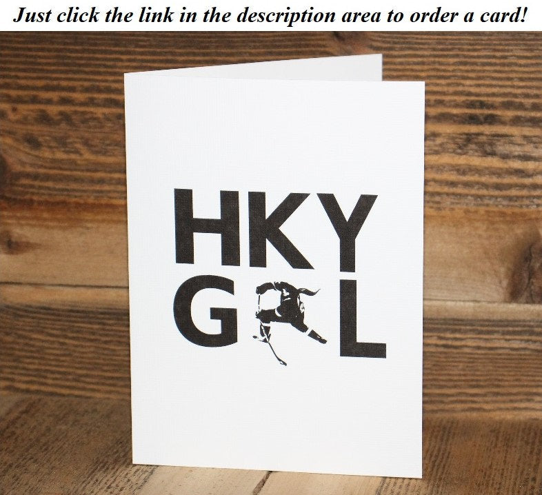 Hockey Girl Ornament, Christmas Tree Ornament