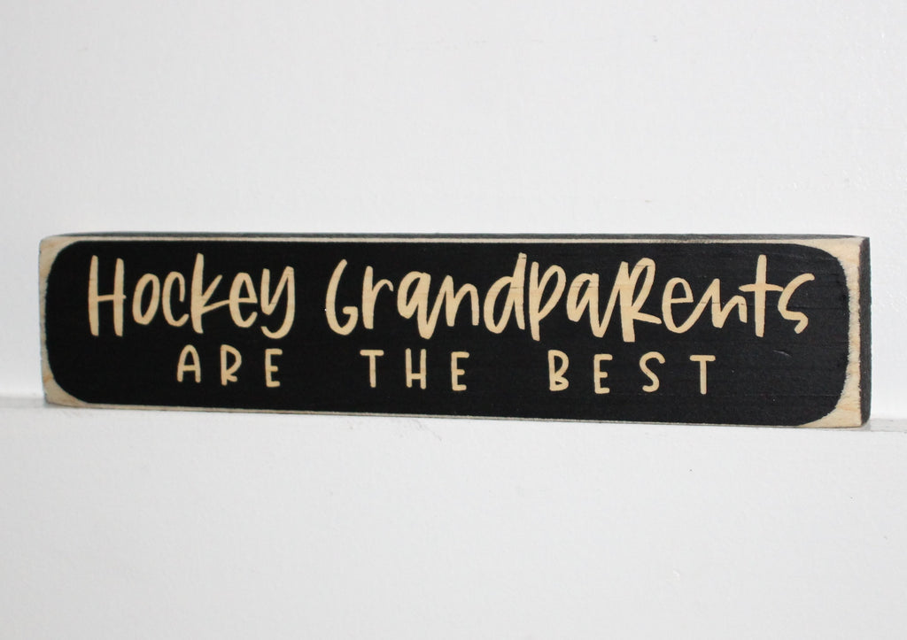 Hockey Grandparents Photo Display: Frame