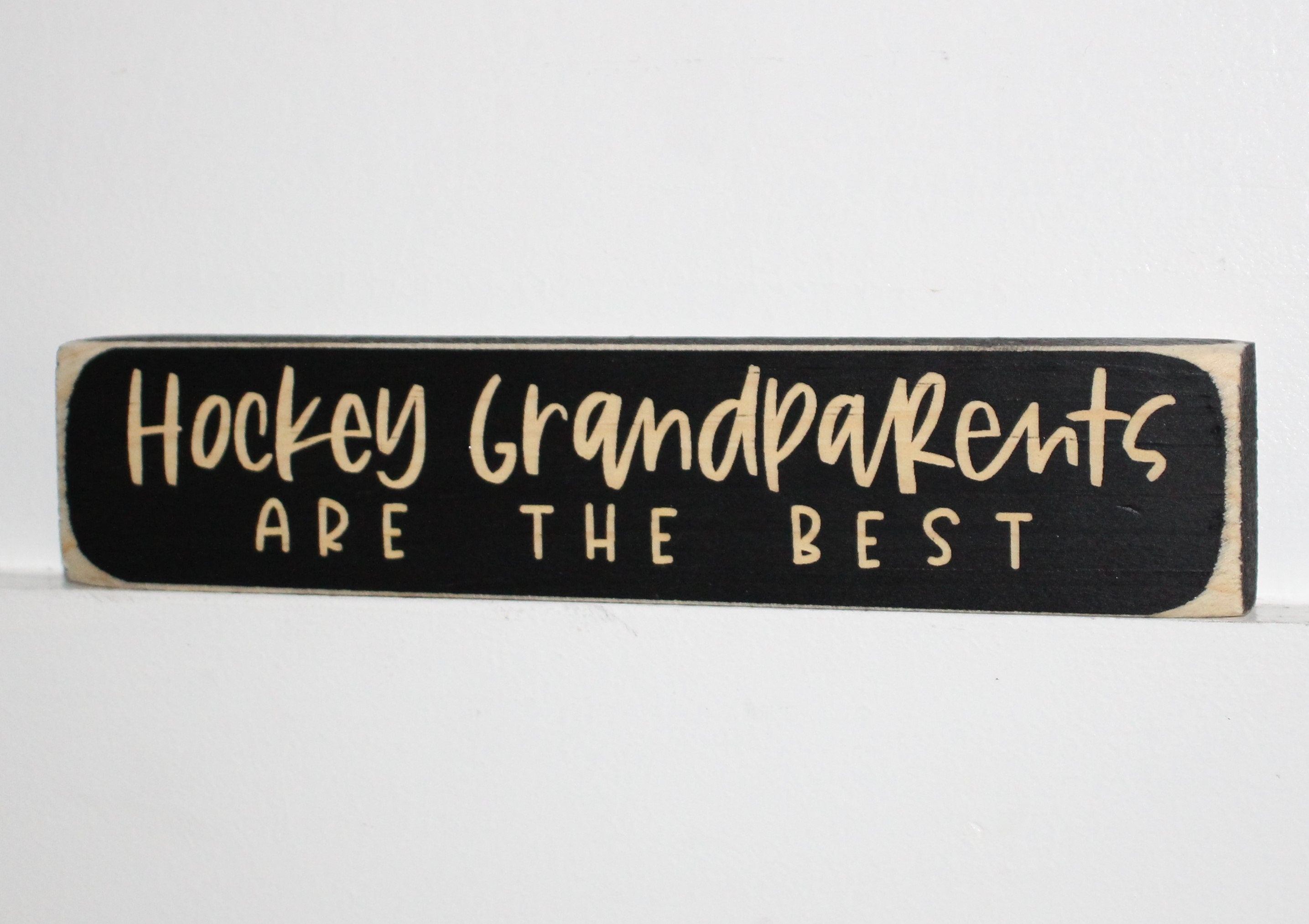 Hockey Grandparents Photo Display: Frame